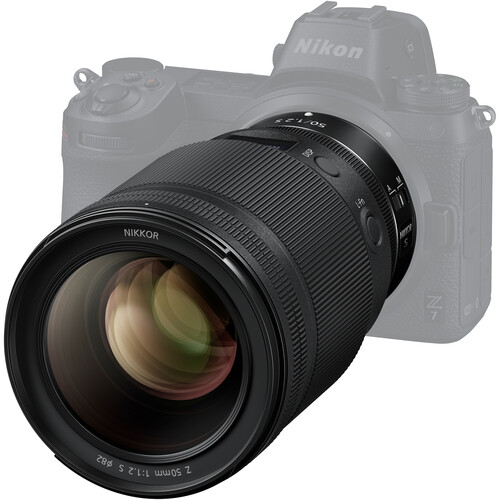 Объектив Nikon 50mm f/1.2 S Nikkor Z, черный