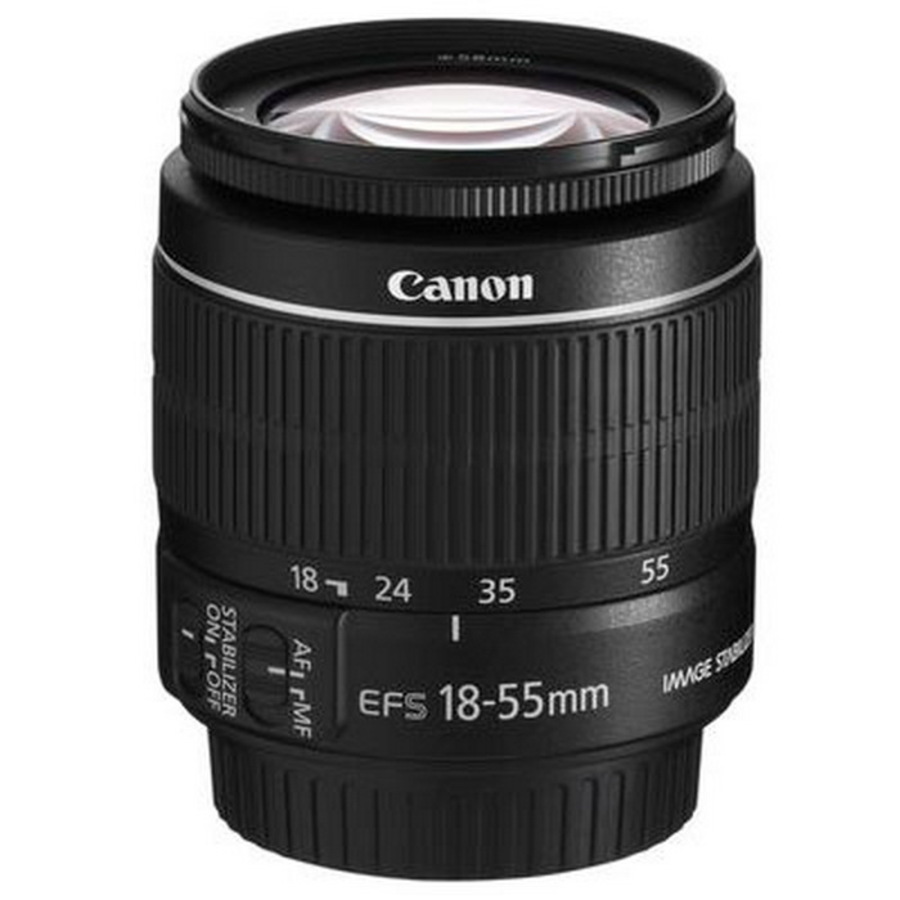 Объектив Canon EF-S 18-55mm f/3.5-5.6 III, черный