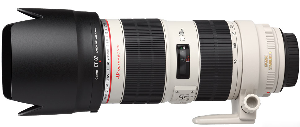 Объектив Canon EF 70-200mm f/2.8L IS II USM, черный