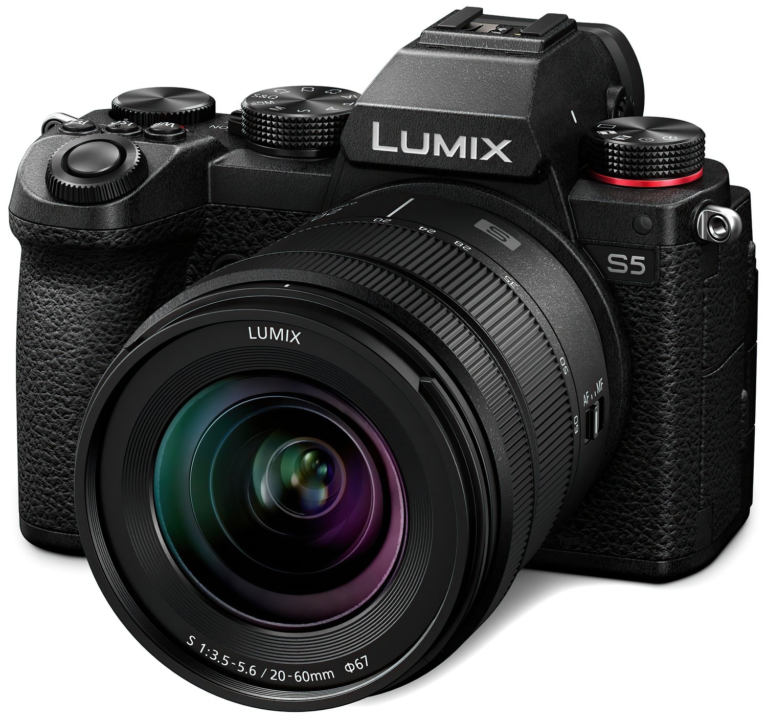 Фотоаппарат Panasonic Lumix DC-S5 Kit LUMIX S 20-60 мм F3.5-5.6, черный