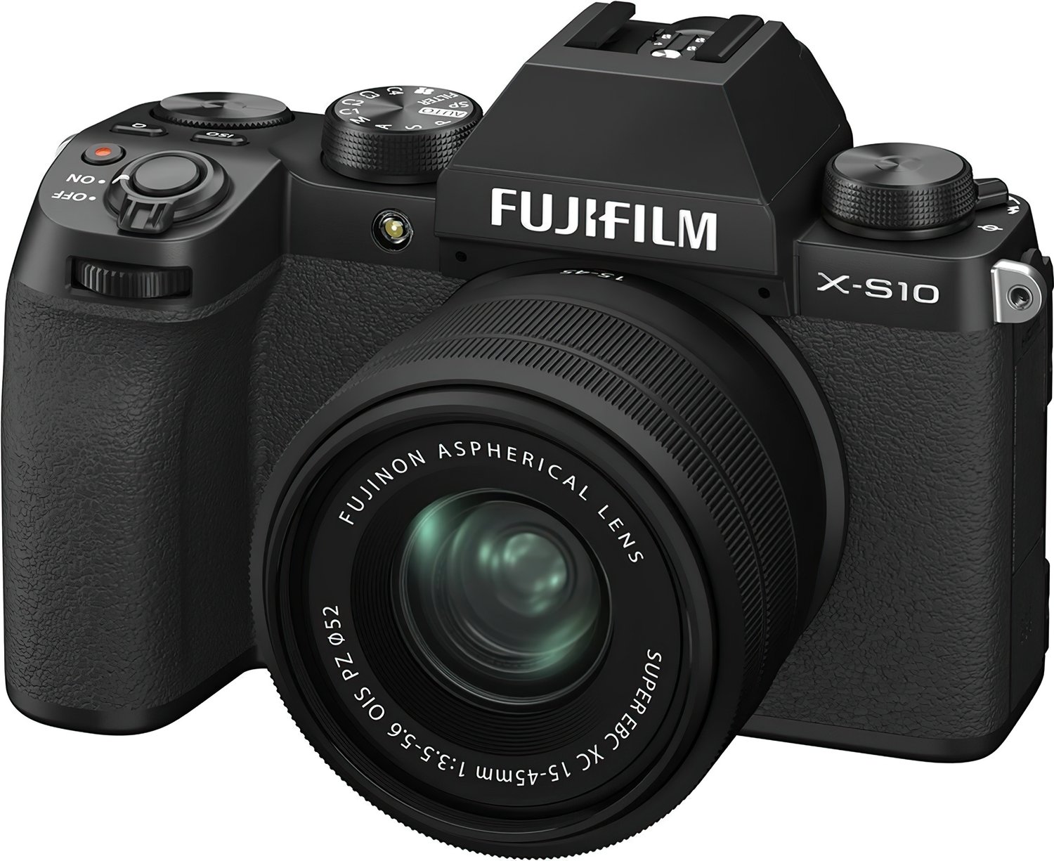 Фотоаппарат Fujifilm X-S10 Kit 15-45mm f/3.5-5.6 OIS PZ, черный