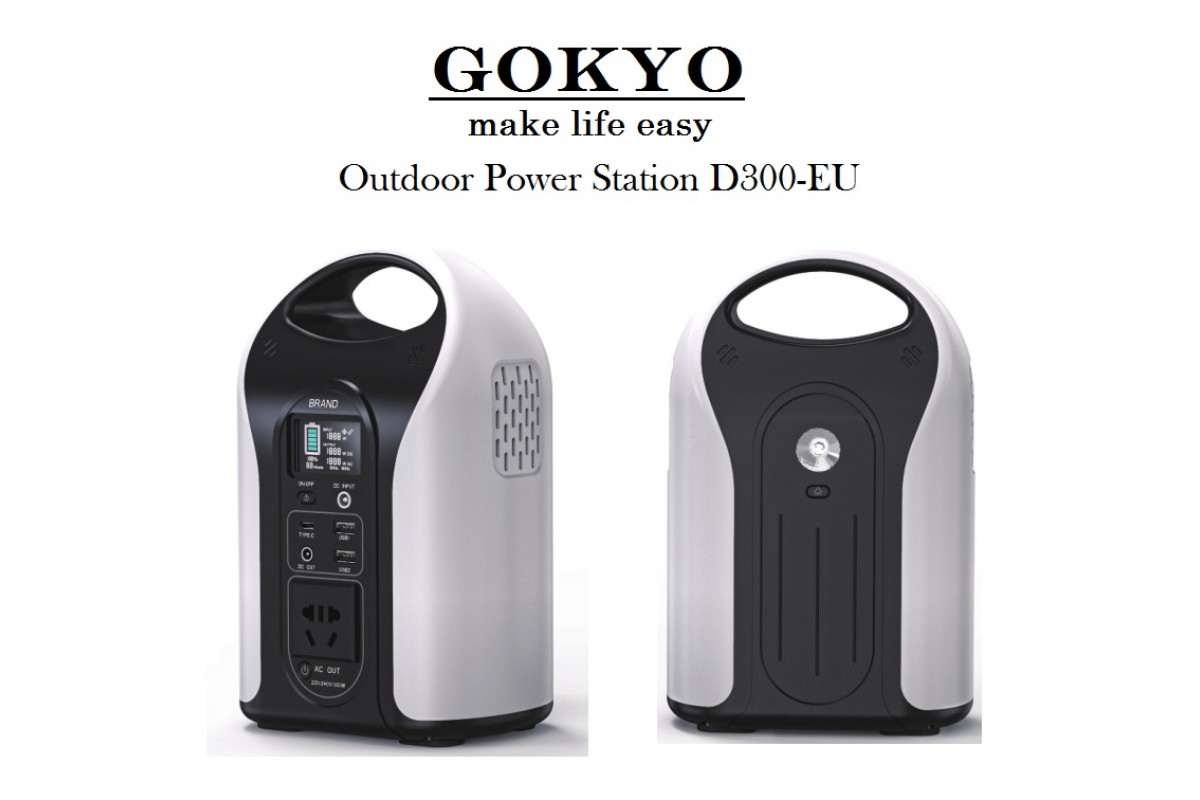 Портативная электростанция GOKYO D300-EU 345Wh 14.8V 