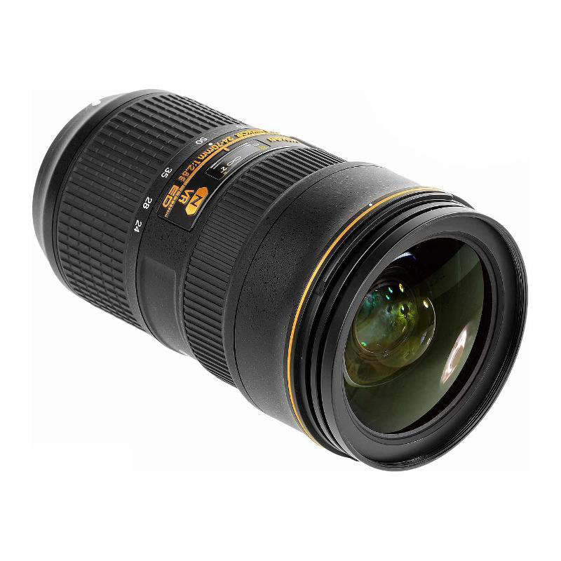 Объектив Nikon 24-70mm f/2.8E ED VR AF-S Nikkor, черный