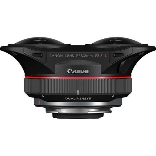 Объектив Canon RF 5.2mm f/2.8 L Dual Fisheye, черный