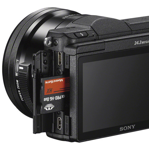 Фотоаппарат Sony Alpha A6100 Kit 16-50mm + 55-210mm Black