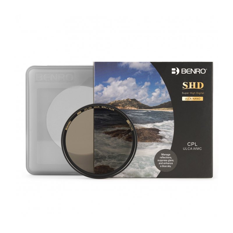 Cветофильтр поляризационный Benro SHD CPL-HD ULCA WMC/SLIM Ø 62 мм