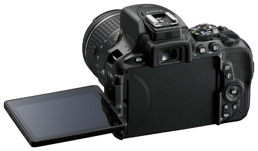 Фотоаппарат Nikon D5600 Kit AF-P 18-55mm f/3.5-5.6 VR, черный