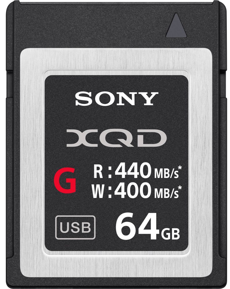 Карта памяти Sony XQD 64 ГБ, R/W 400/350 МБ/с