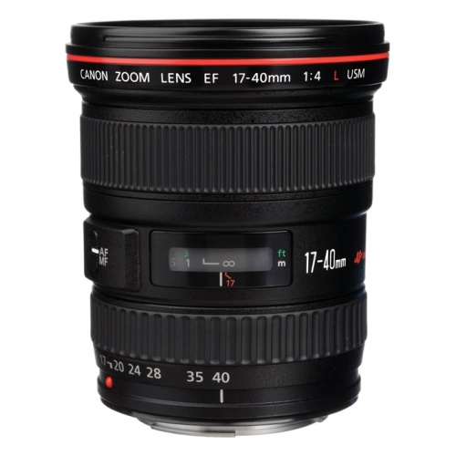 Объектив Canon EF 17-40mm f/4L USM, черный