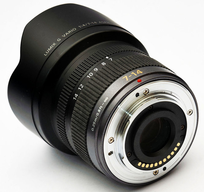 Объектив Panasonic 7-14mm f/4.0 Aspherical (H-F007014E), черный