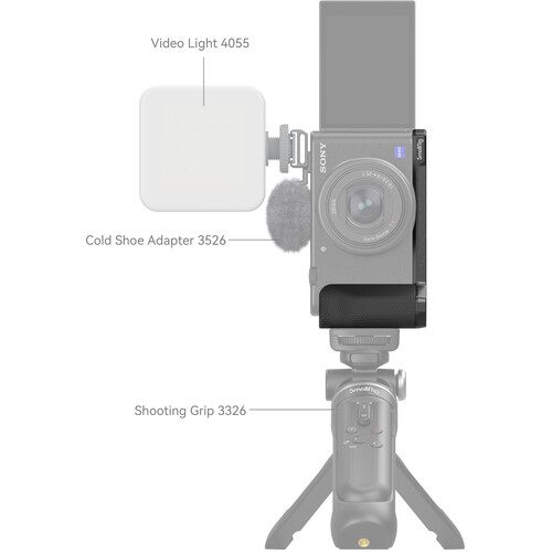 SmallRig 4146 Угловая площадка для цифровой камеры Sony ZV-1F