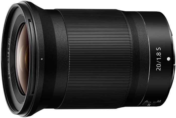 Объектив Nikon 20mm f/1.8S Nikkor Z, черный