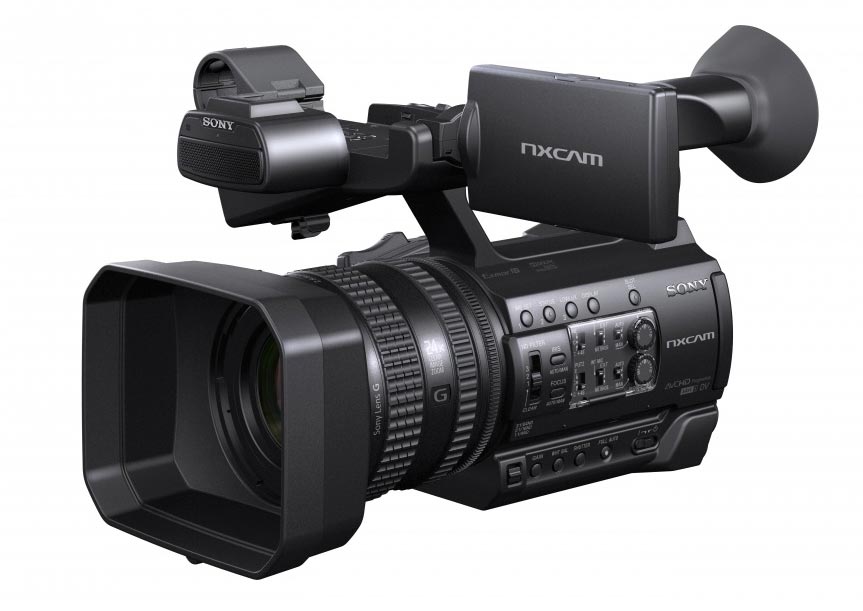Видеокамера Sony HXR-NX100 черный
