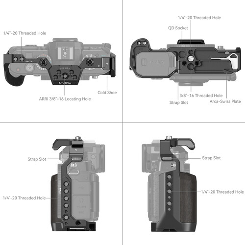 SmallRig 4261 Клетка для цифровой камеры Nikon Zf