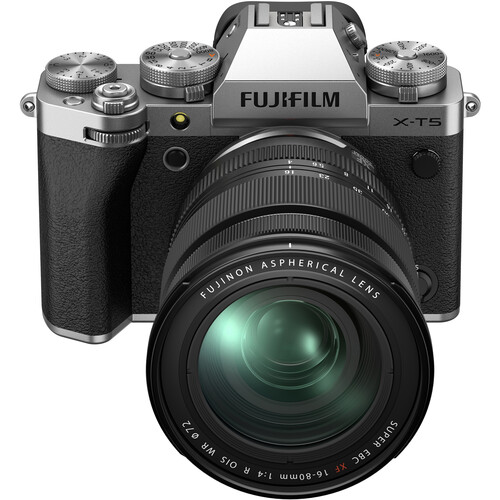 Фотоаппарат Fujifilm X-T5 Kit XF 16-80mm F4 R OIS WR Silver