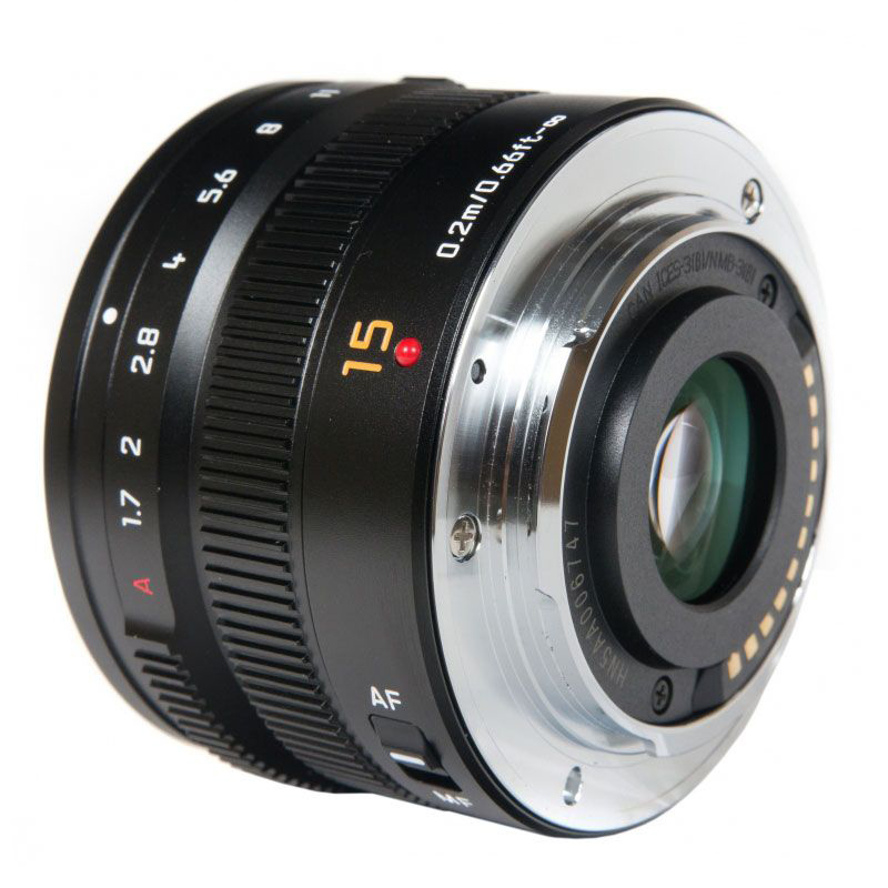 Объектив Panasonic H-X015 15mm f/1.7 ASPH DG (H-X015E)