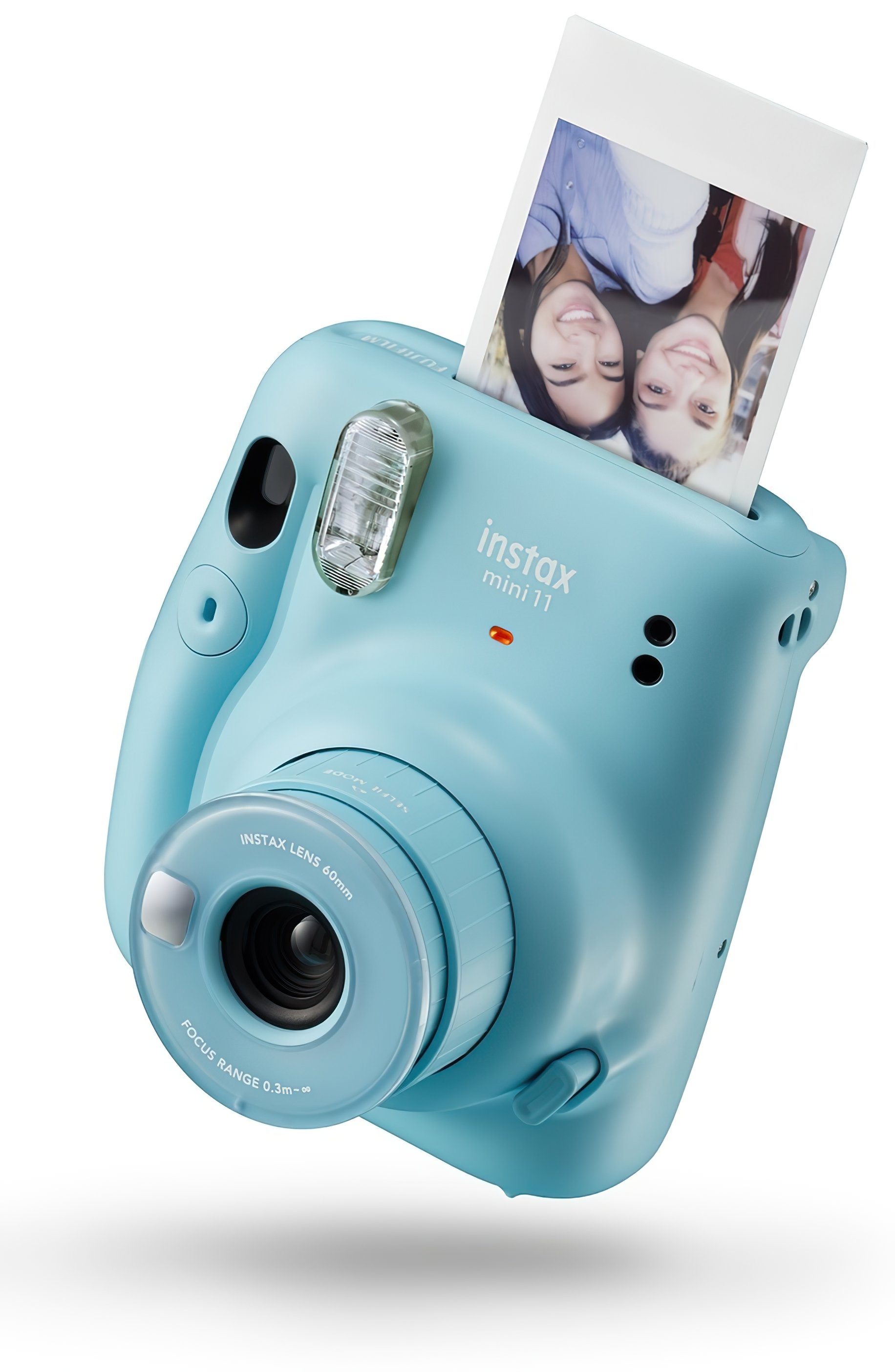 Фотоаппарат моментальной печати Fujifilm Instax Mini 11, печать снимка 62x46 мм, sky blue