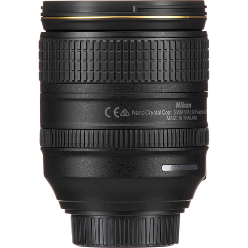 Объектив Nikon 24-120mm f/4G ED VR AF-S Nikkor, черный купить по