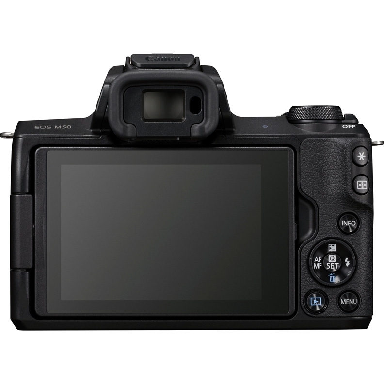 Фотоаппарат Canon EOS M50 kit 15-45 Black (РСТ)