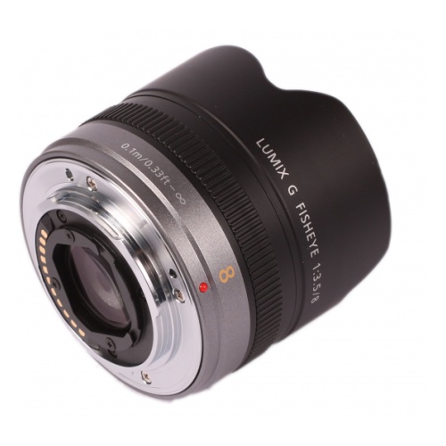 Объектив Panasonic H-F008E 8mm f/3.5 Fish Eye (РСТ)