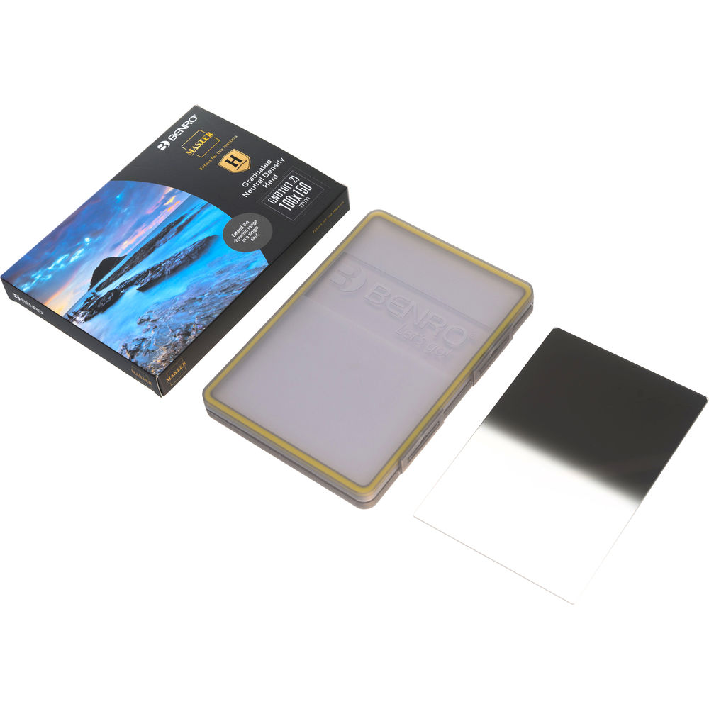 Cветофильтр Benro Master Harden Series Hard-edged graduated ND GND16 (1.2) светофильтр градиентный 100х150 мм