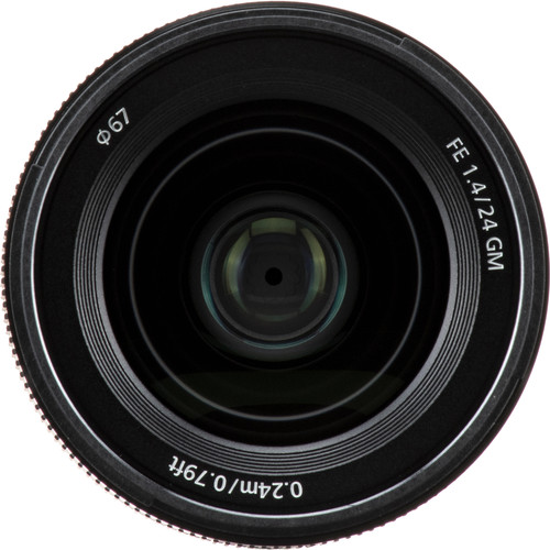 Объектив Sony FE 24mm f/1.4 GM (SEL24F14GM), чёрный