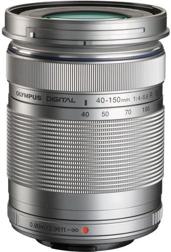Фотоаппарат Olympus OM-D E-M10 Mark IV Pancake Double Zoom Kit с объективами 14-42 EZ и 40-150mm серебристый