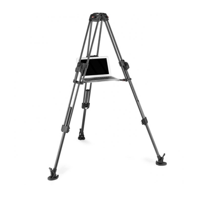 Видеоштатив Manfrotto MVK608TWINFC (штатив MVTTWINFC + голова MVH608AH) карбоновый