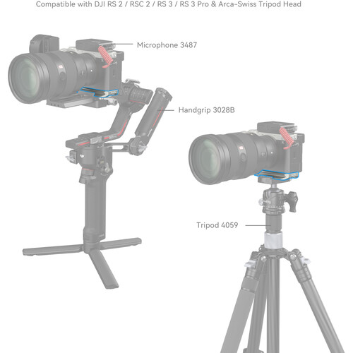 SmallRig 4439 Площадка для аксессуаров Bottom Mount Plate (серебряная) для камеры A7C II / A7CR,