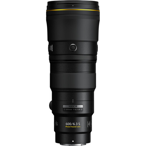 Объектив Nikon NIKKOR Z 600mm f/6.3 VR S, чёрный