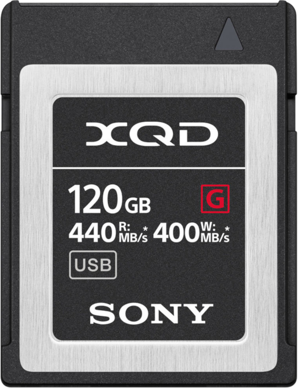 Карта памяти Sony XQD G Series 120 ГБ (QD-G120F)