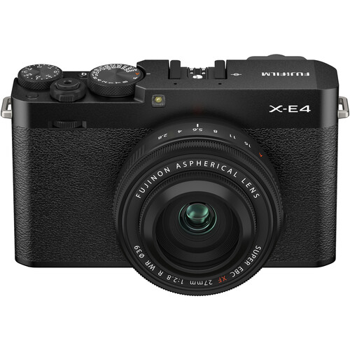 Фотоаппарат Fujifilm X-E4 Kit XF 27mm f/2.8 черный