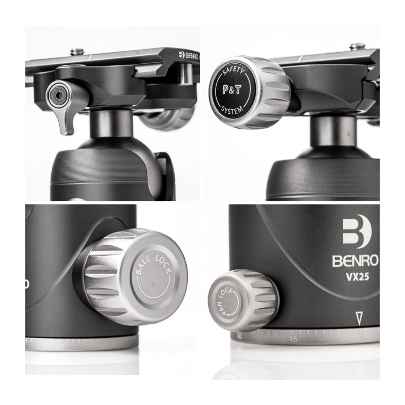 Benro FRHN24CVX25 штатив Rhino с шаровой головой/ трансформер в монопод/карбоновый с цангами