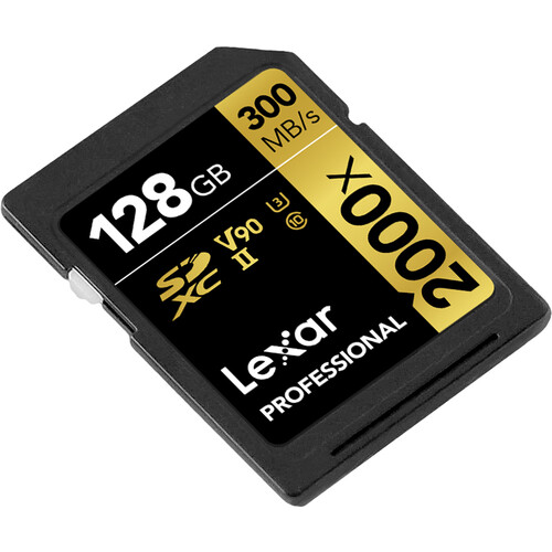 Lexar Professional 2000x SDXC UHS-II 128GB (LSD2000128G-BNNNG)