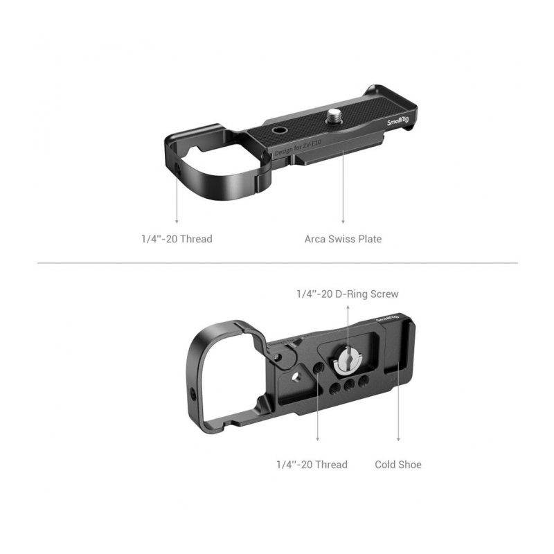 SmallRig 3523 Площадка для аксессуаров Extension Grip (черная) для камеры Sony ZV-E10
