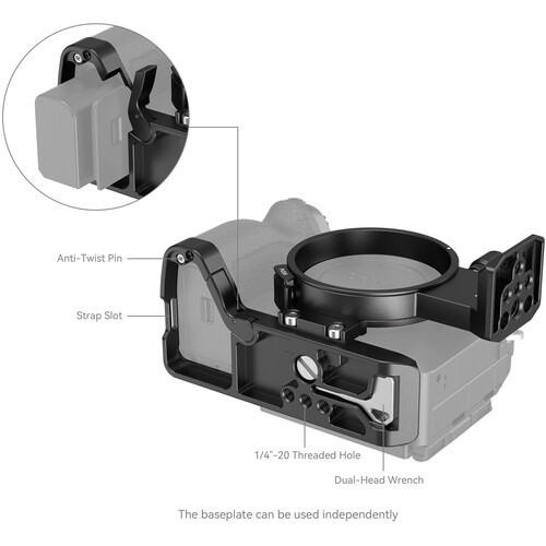 SmallRig 4148 Поворотная плошадка для цифровых камер Sony A7RV / A7RIV / A7IV / A7SIII