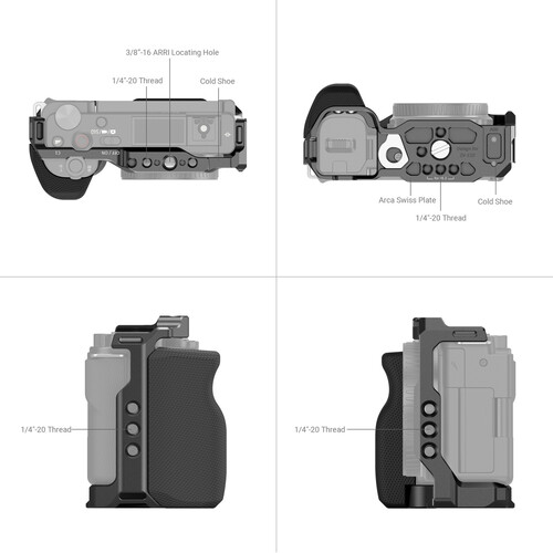 SmallRig 3538B Клетка для цифровой фотокамеры ZV-E10 с боковой рукояткой