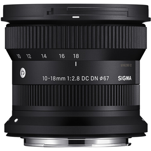 Объектив Sigma 10-18mm f/2.8 DC DN Contemporary Canon RF (APS-C)