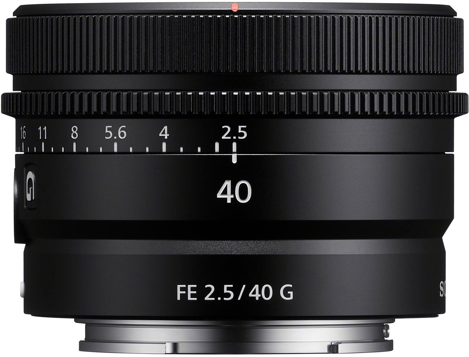 Объектив Sony FE 40mm f/2.5 G (SEL40F25G), черный