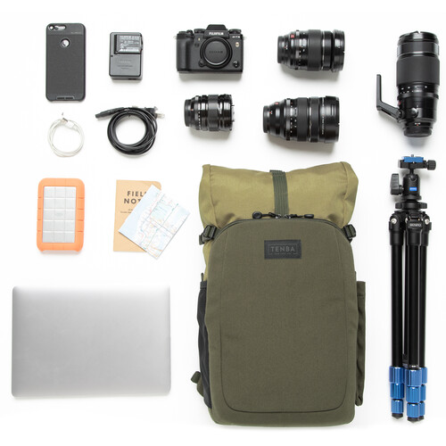 Tenba Fulton v2 14L Backpack Tan/Olive Рюкзак для фототехники 637-734