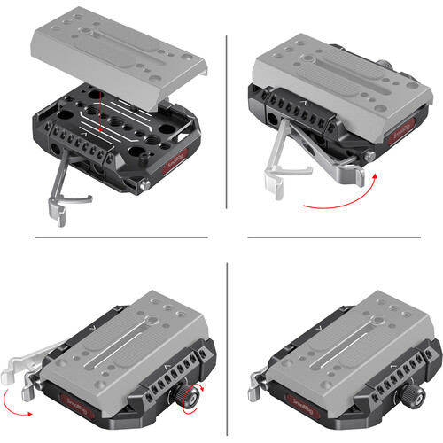 SmallRig 2887 Быстросъемная площадка Manfrotto Drop-in Baseplate 2887
