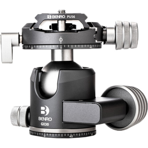 Benro GX30 шаровая голова Dual Panoramic/Arca-swiss style/30 кг