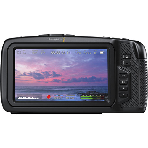 Видеокамера Blackmagic Design Pocket Cinema Camera 4K черный