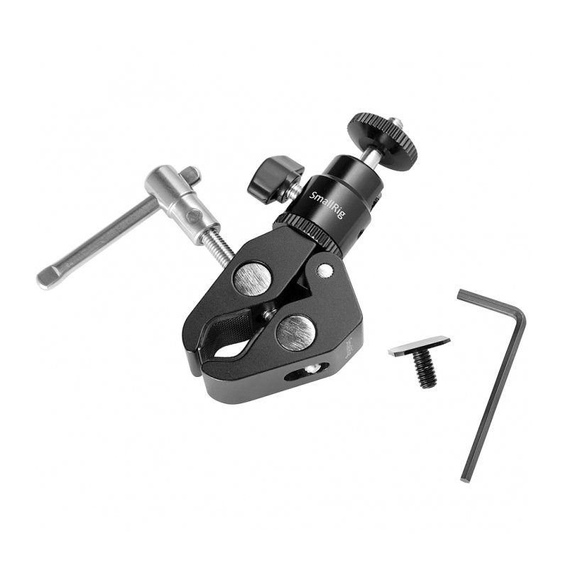 SmallRig 1124 Универсальный держатель Clamp Mount with 1/4" Screw Ball Head Mount