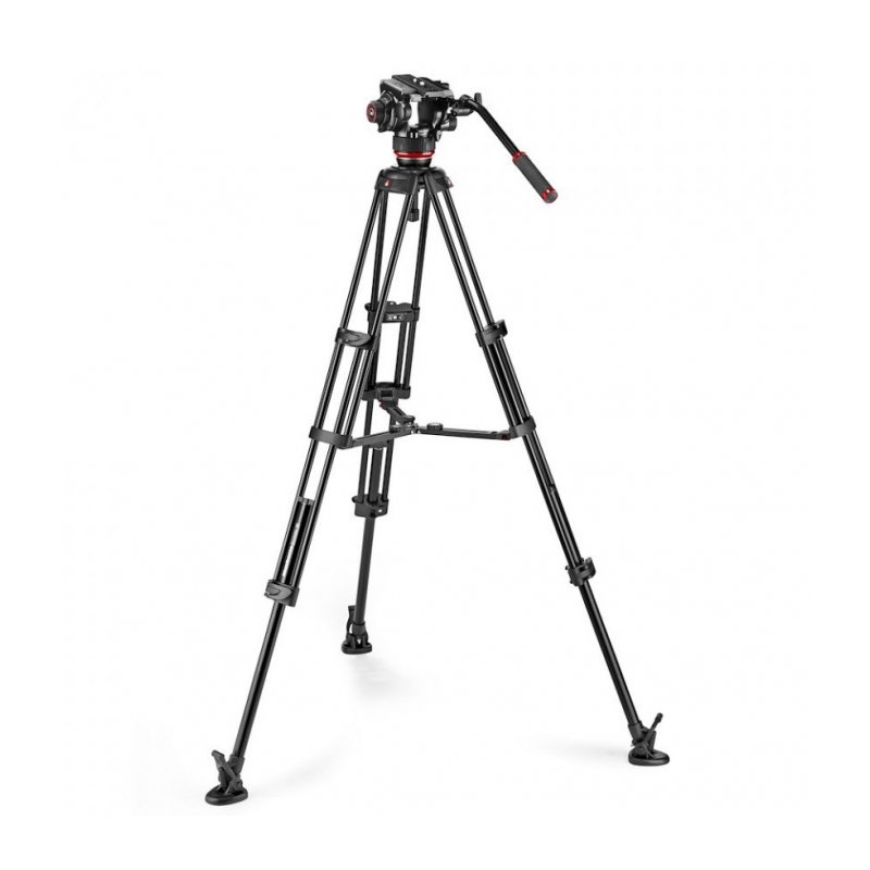 Видеоштатив Manfrotto MVK504XTWINMA голова 504X, штатив Twin алюминиевый