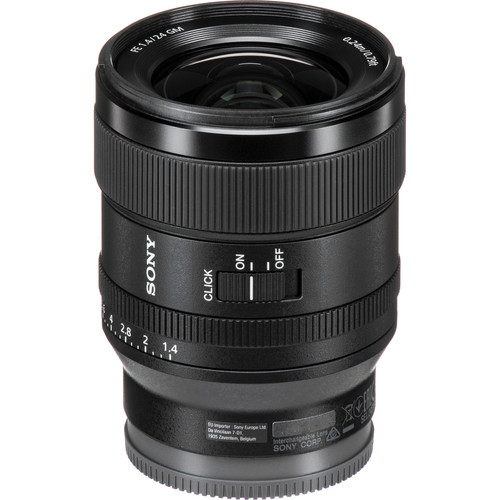 Объектив Sony FE 24mm f/1.4 GM (SEL24F14GM), чёрный