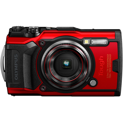 Фотоаппарат Olympus Tough TG-6, красный