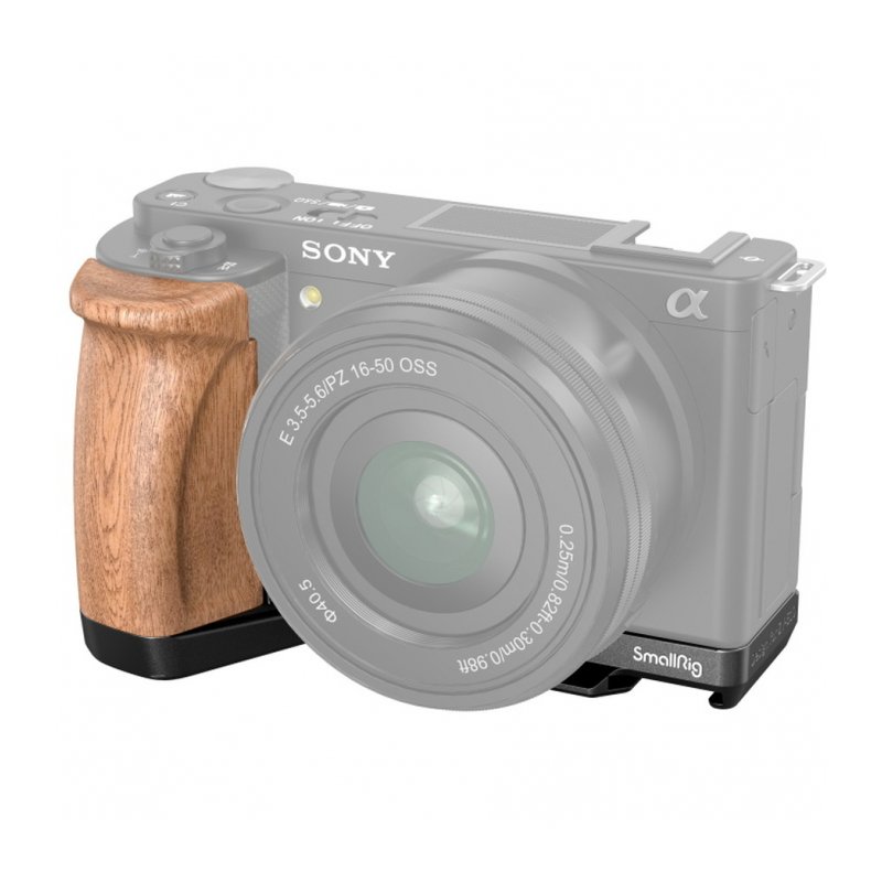SmallRig 3706 Угловая площадка L-Shape Wooden Grip для цифровой камеры Sony ZV-E10