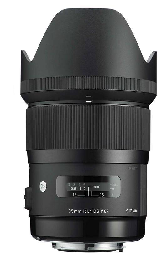 Объектив Sigma AF 35mm f/1.4 DG HSM Art Canon EF, черный
