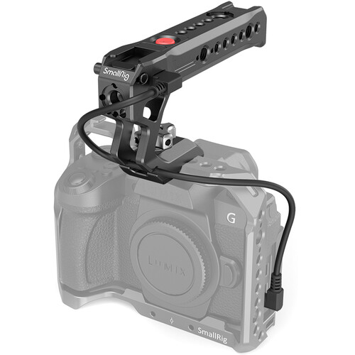 Верхняя ручка SmallRig 2880 с кнопкой управления для беззеркальных камер Panasonic (крепление NATO)